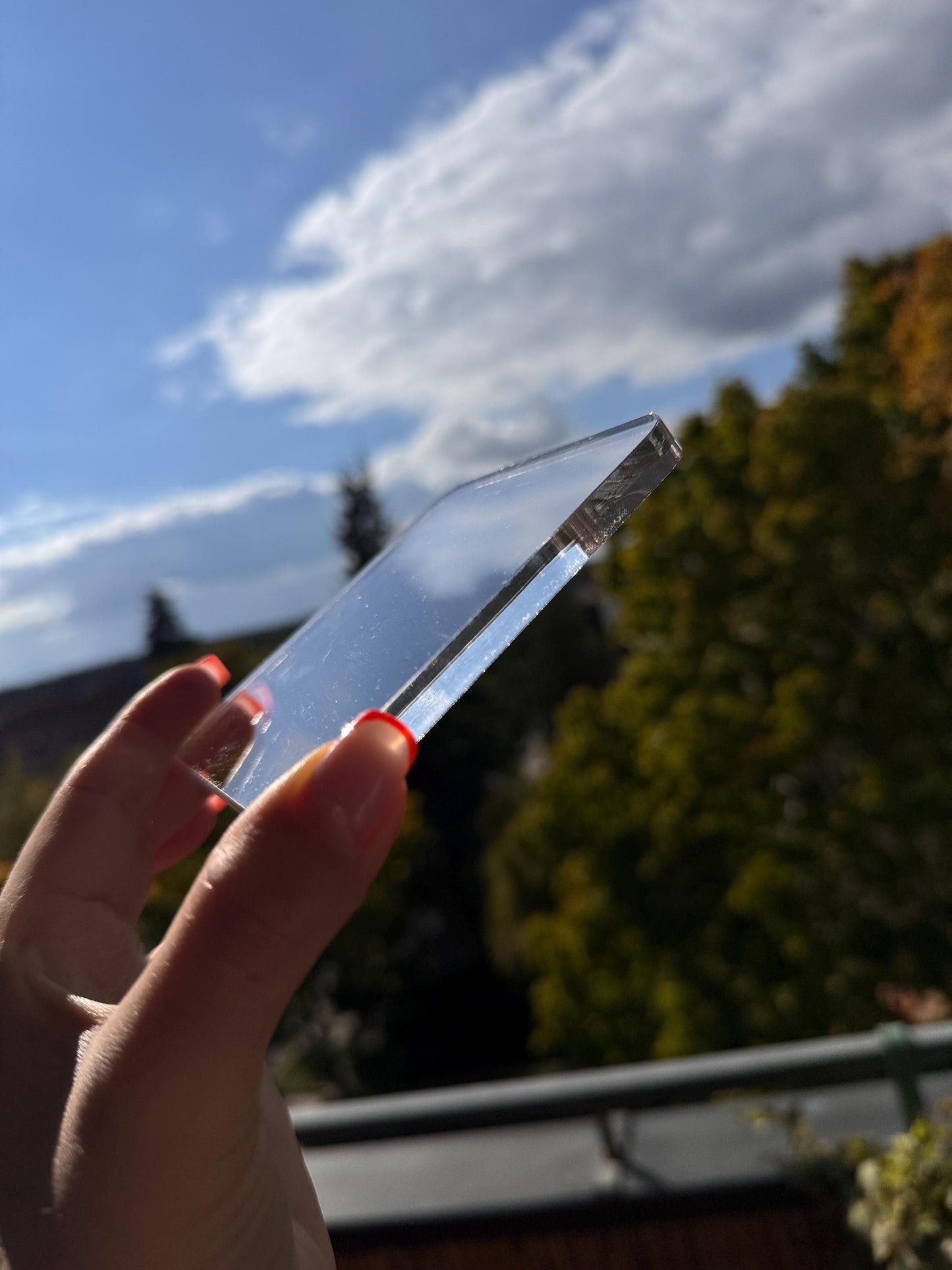 Clear coasters for coffee or other drinks. Set of 4 coasters. decanter stand